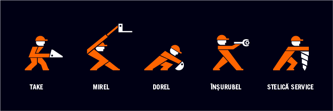 Mascote Brett Motors identitate