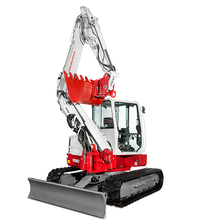 Takeuchi excavator supercompact