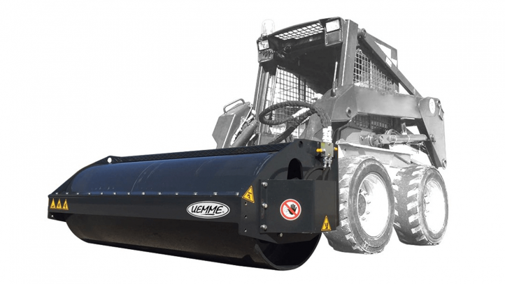 Cilindru compactor-vibrator lis