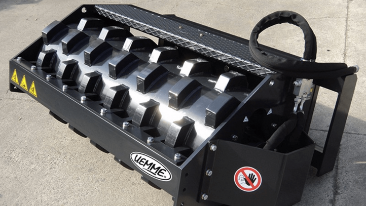 Cilindru compactor-vibrator picior de oaie