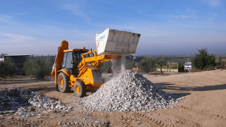 Cupe concasor de santier