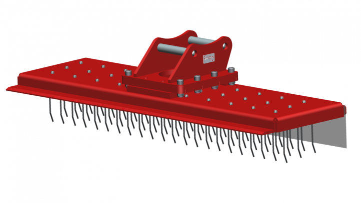 Cupă greblă cu dinți 