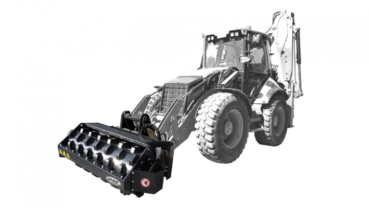 Cilindru compactor-vibrator picior de oaie