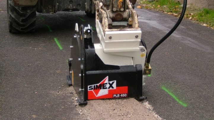 Freze pentru midi-excavatoare Simex